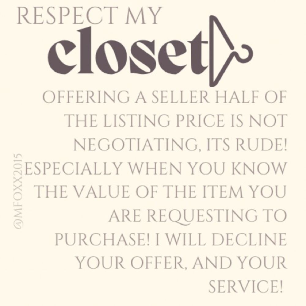 It’s the respect for me!